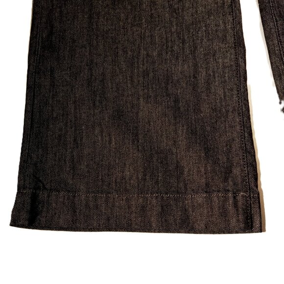 BANANA REPUBLIC Pants/Trousers  sz 6  Wide Leg  Denim Cotton  style-538380 EUC - Picture 3 of 12